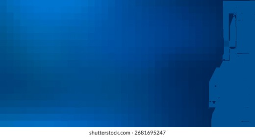 Light BLUE vector polygonal illustration consisting of rectangles. Rectangular design for your business. Creative geometric background in origami style with gradient.