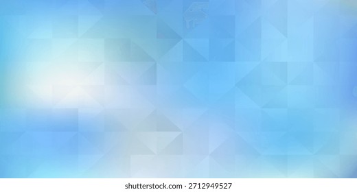 Ilustración poligonal de Vector AZUL claro que consta de rectángulos. Diseño rectangular para tu negocio. Fondo geométrico creativo en estilo origami con gradiente.