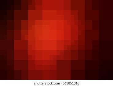 Light BLUE vector polygonal illustration, which consist of rectangles. Rectangular design for your business. Creative geometric background in Origami style with gradient