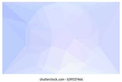 Light BLUE vector polygonal illustration, which consist of triangles with a gemstone in center. Triangular design of a huge diamond for your business. Creative geometric background of gems.