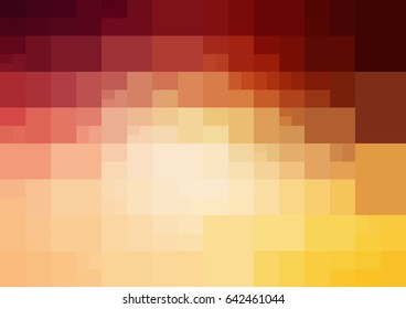Light BLUE vector polygonal illustration, which consist of rectangles. Rectangular pattern for your business design. Geometric background in Origami style with gradient. 