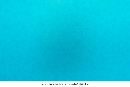 Light BLUE vector polygonal illustration, which consist of hexagons. Hexagonal pattern for your business design. Geometric background in Origami style with gradient. 