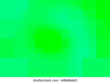 Light BLUE vector polygonal illustration, which consist of rectangles. Rectangular pattern for your business design. Geometric background in Origami style with gradient. 