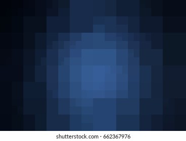 Light BLUE vector polygonal illustration, which consist of rectangles. Rectangular pattern for your business design. Geometric background in Origami style with gradient. 