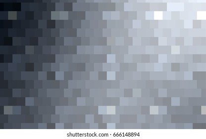 Light BLUE vector polygonal illustration consisting of rectangles. Rectangular design for your business. Creative geometric background in origami style with gradient.