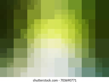 Light BLUE vector polygonal illustration, which consist of rectangles. Rectangular pattern for your business design. Geometric background in Origami style with gradient. 