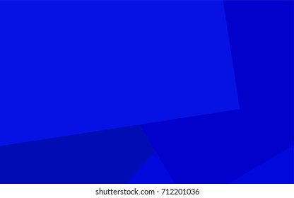 Light BLUE vector polygonal illustration, which consist of rectangles. Rectangular pattern for your business design. Geometric background in Origami style with gradient. 
