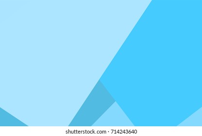 Light BLUE vector polygonal illustration consisting of rectangles. Rectangular design for your business. Creative geometric background in origami style with gradient.