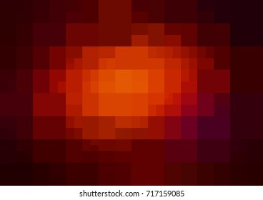 Light BLUE vector polygonal illustration, which consist of rectangles. Rectangular pattern for your business design. Geometric background in Origami style with gradient. 