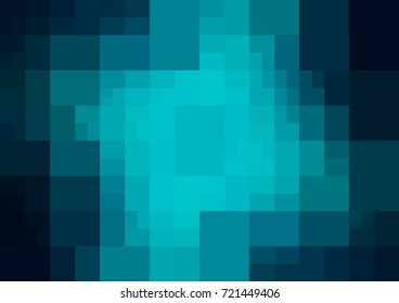 Light BLUE vector polygonal illustration, which consist of rectangles. Rectangular design for your business. Creative geometric background in Origami style with gradient