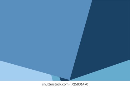 Light BLUE vector polygonal illustration consisting of rectangles. Rectangular design for your business. Creative geometric background in origami style with gradient.