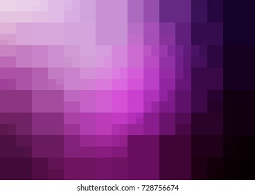 Light BLUE vector polygonal illustration, which consist of rectangles. Rectangular design for your business. Creative geometric background in Origami style with gradient