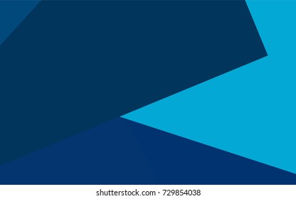Light BLUE vector polygonal illustration consisting of rectangles. Rectangular design for your business. Creative geometric background in origami style with gradient.