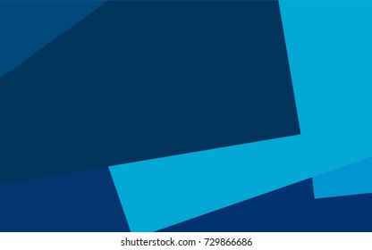 Light BLUE vector polygonal illustration consisting of rectangles. Rectangular design for your business. Creative geometric background in origami style with gradient.