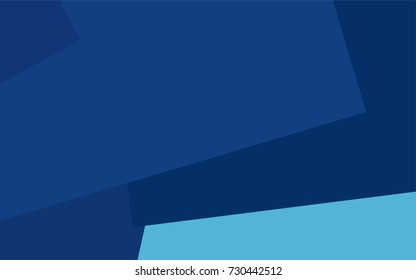 Light BLUE vector polygonal illustration, which consist of rectangles. Rectangular pattern for your business design. Geometric background in Origami style with gradient. 