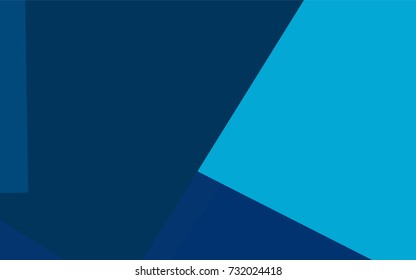 Light BLUE vector polygonal illustration consisting of rectangles. Rectangular design for your business. Creative geometric background in origami style with gradient.