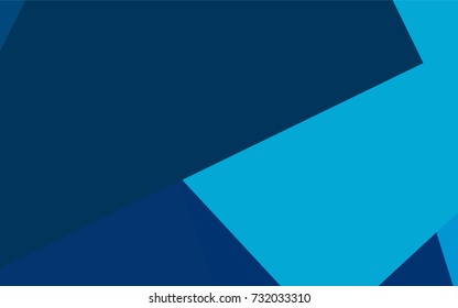 Light BLUE vector polygonal illustration consisting of rectangles. Rectangular design for your business. Creative geometric background in origami style with gradient.