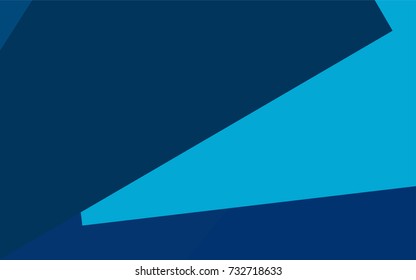 Light BLUE vector polygonal illustration consisting of rectangles. Rectangular design for your business. Creative geometric background in origami style with gradient.