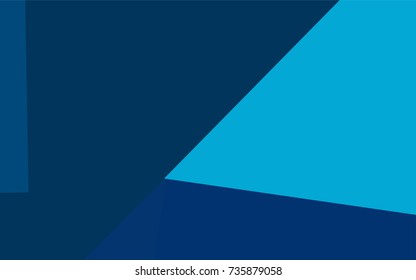 Light BLUE vector polygonal illustration consisting of rectangles. Rectangular design for your business. Creative geometric background in origami style with gradient.