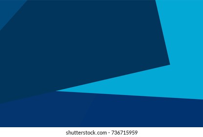 Light BLUE vector polygonal illustration consisting of rectangles. Rectangular design for your business. Creative geometric background in origami style with gradient.