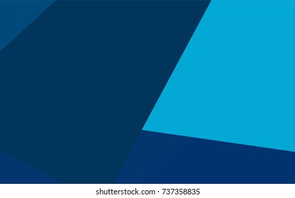 Light BLUE vector polygonal illustration consisting of rectangles. Rectangular design for your business. Creative geometric background in origami style with gradient.