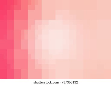 Light BLUE vector polygonal illustration, which consist of rectangles. Rectangular design for your business. Creative geometric background in Origami style with gradient