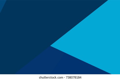 Light BLUE vector polygonal illustration consisting of rectangles. Rectangular design for your business. Creative geometric background in origami style with gradient.