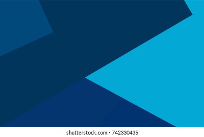 Light BLUE vector polygonal illustration consisting of rectangles. Rectangular design for your business. Creative geometric background in origami style with gradient.