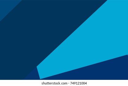 Light BLUE vector polygonal illustration consisting of rectangles. Rectangular design for your business. Creative geometric background in origami style with gradient.