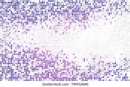 Light BLUE vector polygonal illustration consisting of rectangles. Rectangular design for your business. Creative geometric background in origami style with gradient.