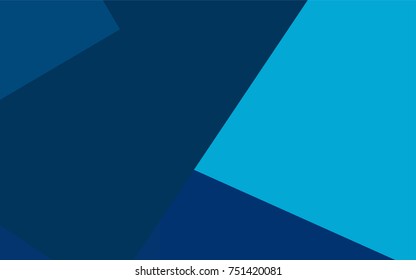 Light BLUE vector polygonal illustration consisting of rectangles. Rectangular design for your business. Creative geometric background in origami style with gradient.