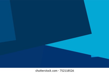 Light BLUE vector polygonal illustration consisting of rectangles. Rectangular design for your business. Creative geometric background in origami style with gradient.