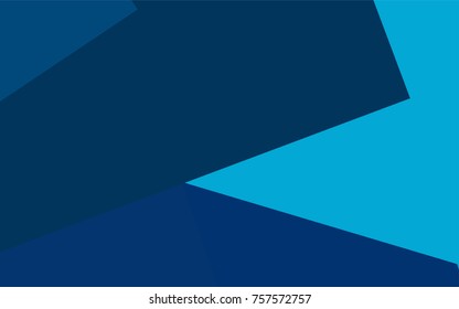 Light BLUE vector polygonal illustration consisting of rectangles. Rectangular design for your business. Creative geometric background in origami style with gradient.