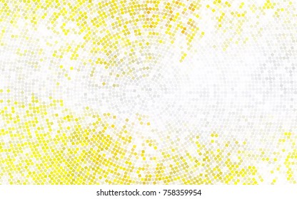 Light BLUE vector polygonal illustration consisting of rectangles. Rectangular design for your business. Creative geometric background in origami style with gradient.
