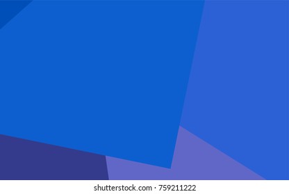Light BLUE vector polygonal illustration consisting of rectangles. Rectangular design for your business. Creative geometric background in origami style with gradient.