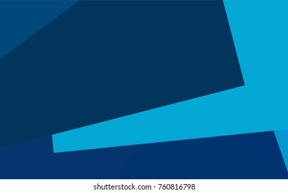 Light BLUE vector polygonal illustration consisting of rectangles. Rectangular design for your business. Creative geometric background in origami style with gradient.