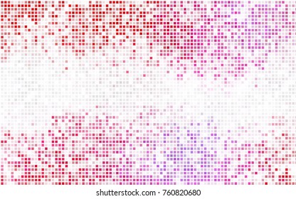 Light BLUE vector polygonal illustration, which consist of rectangles. Rectangular pattern for your business design. Geometric background in Origami style with gradient. 