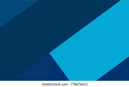 Light BLUE vector polygonal illustration consisting of rectangles. Rectangular design for your business. Creative geometric background in origami style with gradient.