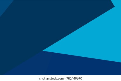 Light BLUE vector polygonal illustration consisting of rectangles. Rectangular design for your business. Creative geometric background in origami style with gradient.