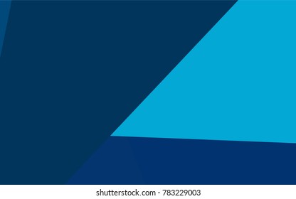 Light BLUE vector polygonal illustration consisting of rectangles. Rectangular design for your business. Creative geometric background in origami style with gradient.