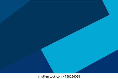 Light BLUE vector polygonal illustration consisting of rectangles. Rectangular design for your business. Creative geometric background in origami style with gradient.