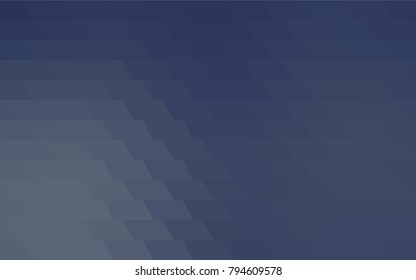 Light BLUE vector polygonal illustration, which consist of rectangles. Rectangular pattern for your business design. Geometric background in Origami style with gradient. 
