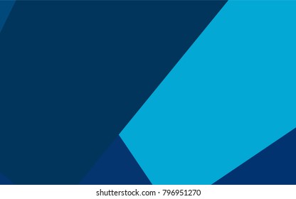 Light BLUE vector polygonal illustration consisting of rectangles. Rectangular design for your business. Creative geometric background in origami style with gradient.