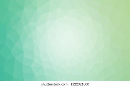 Light BLUE vector polygonal pattern. Shining colorful illustration with triangles. Pattern for a brand book's backdrop.