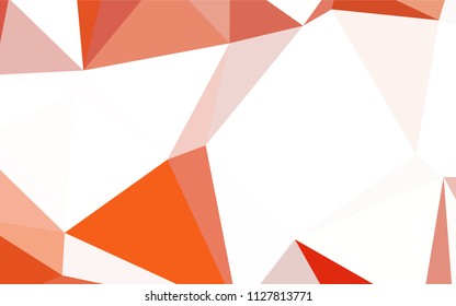 Light BLUE vector polygonal pattern. Polygonal abstract illustration with gradient. Polygonal design for your web site.