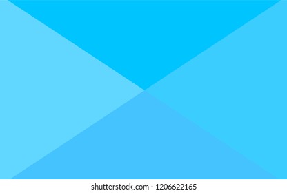 Light BLUE vector polygonal pattern. A sample with polygonal shapes. A completely new design for your business.