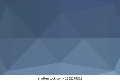 Light BLUE vector polygonal pattern. Glitter abstract illustration with an elegant design. A new texture for your design.