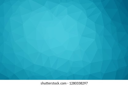 Light BLUE vector polygonal pattern. Colorful abstract illustration with gradient. Brand new design for your business.