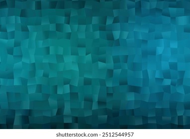 Motif polygonal Image vectorielle BLEU clair. Illustration brillante, composée de triangles. Une conception entièrement nouvelle pour votre entreprise.