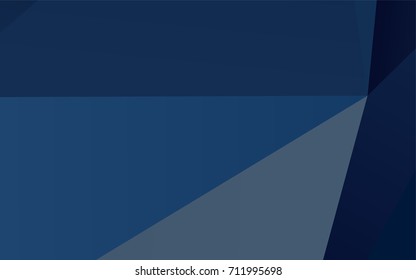 Light BLUE vector polygonal pattern. Colorful abstract illustration with gradient. A completely new design for your business.
